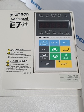 Omron Varispeed E7  7.5 kw 1R0935153800010 
 