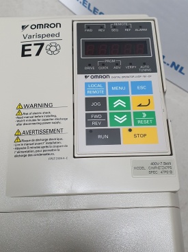 Omron Varispeed E7  7.5 kw 1R0935153800021 