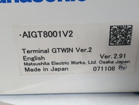 Panasonic AIGT8001V2 
GTWIN Ver.:2