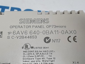 Siemens OP73 micro 6AV6 640-0BA11-0AX0 V2B44653