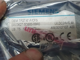 Siemens TP27 6AV3627-5DB00-0BR0 100753472   