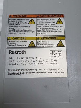 Rexroth HCS01.1E 7260202015937