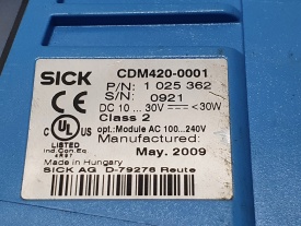 Sick CDM420-0001