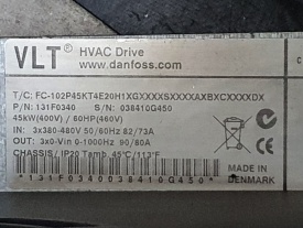 Danfoss FC-102 HVAC  45 Kw 038410G450