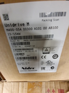 Nidec Unidrive M400    15 Kw  8153744002