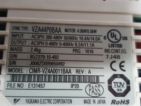 Omron V1000 4 Kw  J008ZD009850492 