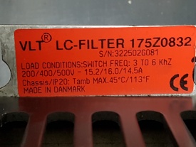 Danfoss VLT LC-Filter  175Z0832  322502G081