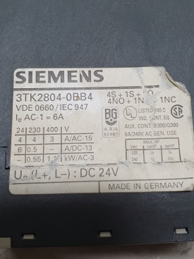 Siemens 3TK28040BB4 
 

