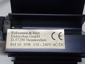 Rübsamen & Herr  RH 10 10W 110-240V AC/DC 