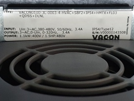 Vacon 100 HVAC 1,1 Kw  V00000143508 