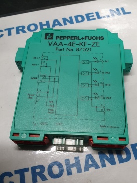 Pepperl+Fuchs 87521  VAA-4E-KF-ZE  10462715897478 