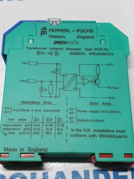 Pepperl+Fuchs  ZG31/Ex 112-21797 