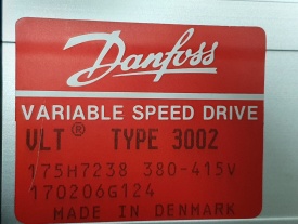 Danfoss VLT 3002   1,1 Kw 170206G124