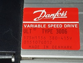 Danfoss VLT 3006   4 Kw  011707G241