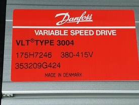 Danfoss VLT 3004  2,2 Kw  353209G424 