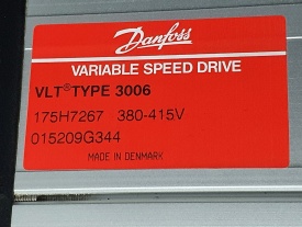 Danfoss VLT 3006 4 Kw  015209G344  