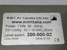 M.M.T. Italia 200-000-02  
110VAC
